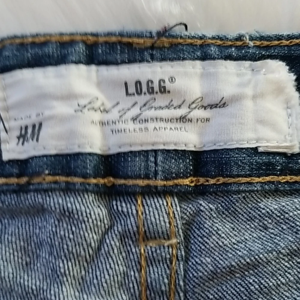 L.O.G.G H&M law rise Denim Jeans Shorts